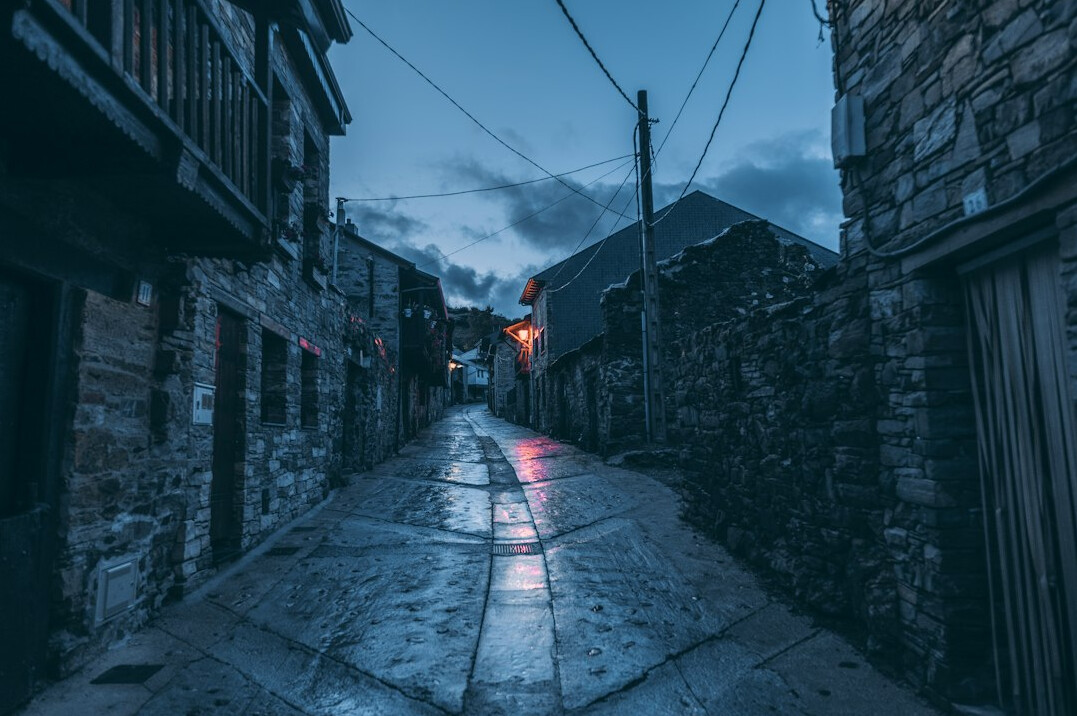 hidden alley in santiago chile
