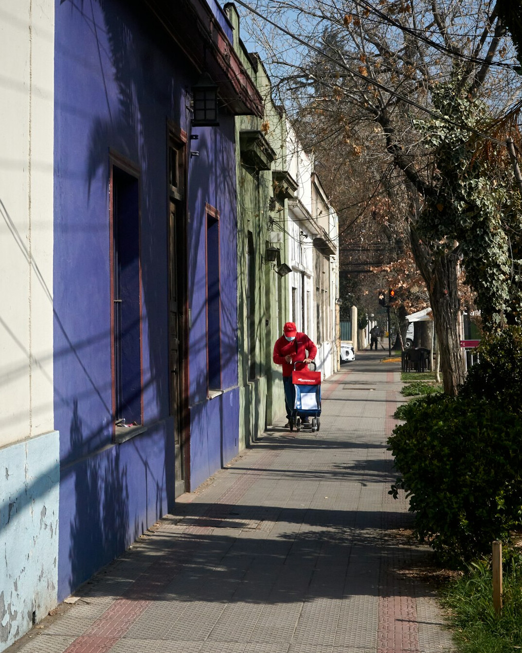 hidden alley in santiago chile
